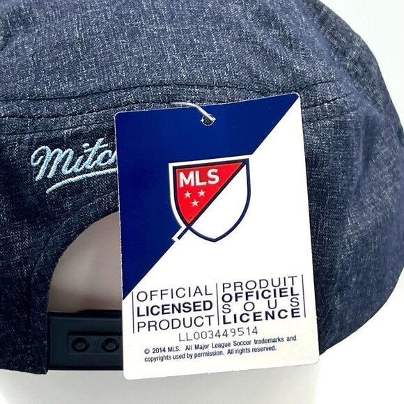 MITCHELL & NESS NYC Football MLS Hat - NWT - Picture 8 of 9